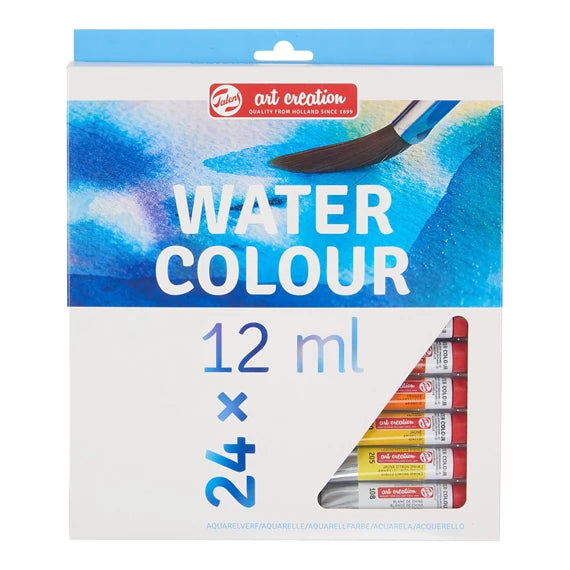 Royal Talens Art Creation akvarel, 24 tuber med 12 ml