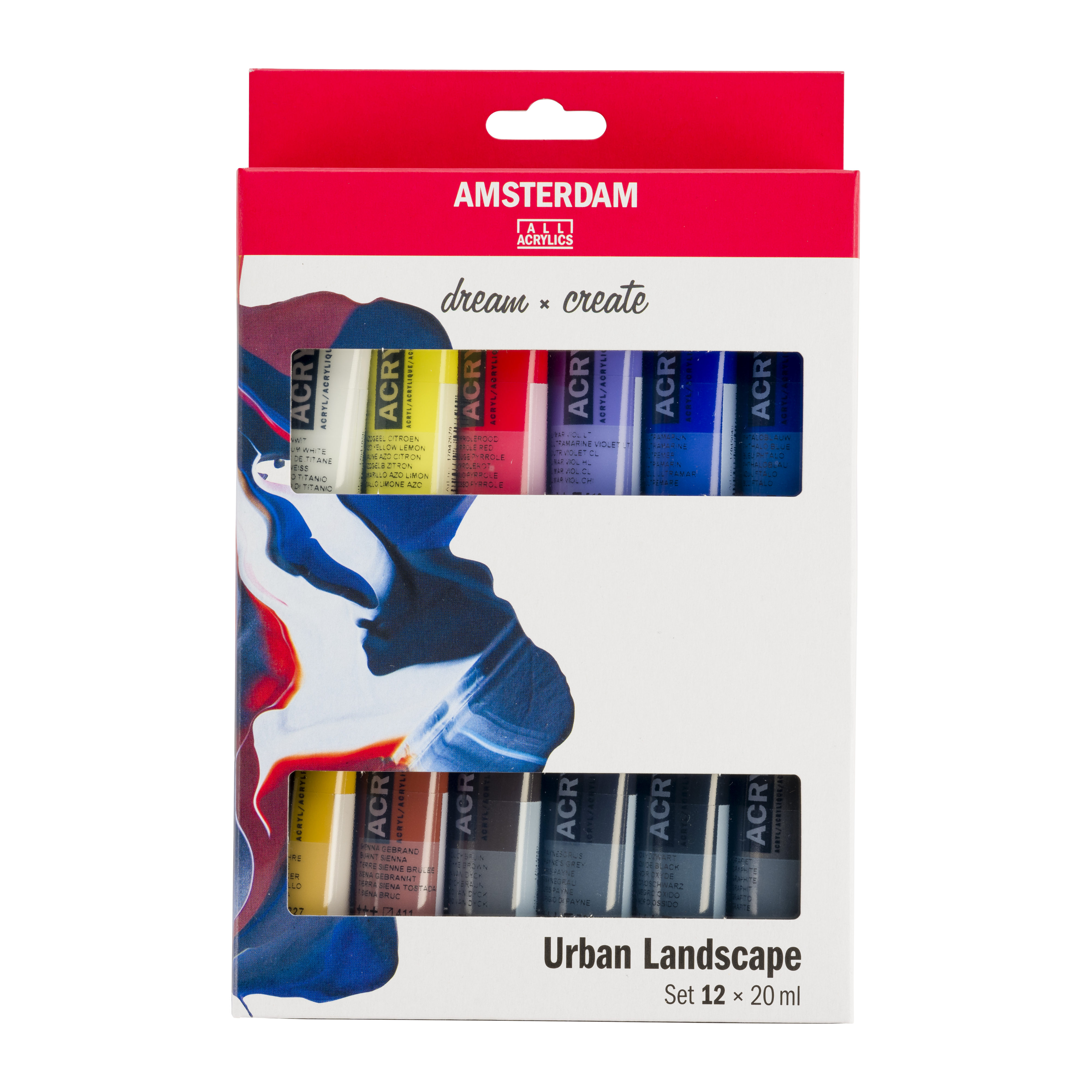 Amsterdam Dream & Create – Urban Landscape, 12 × 20 ml
