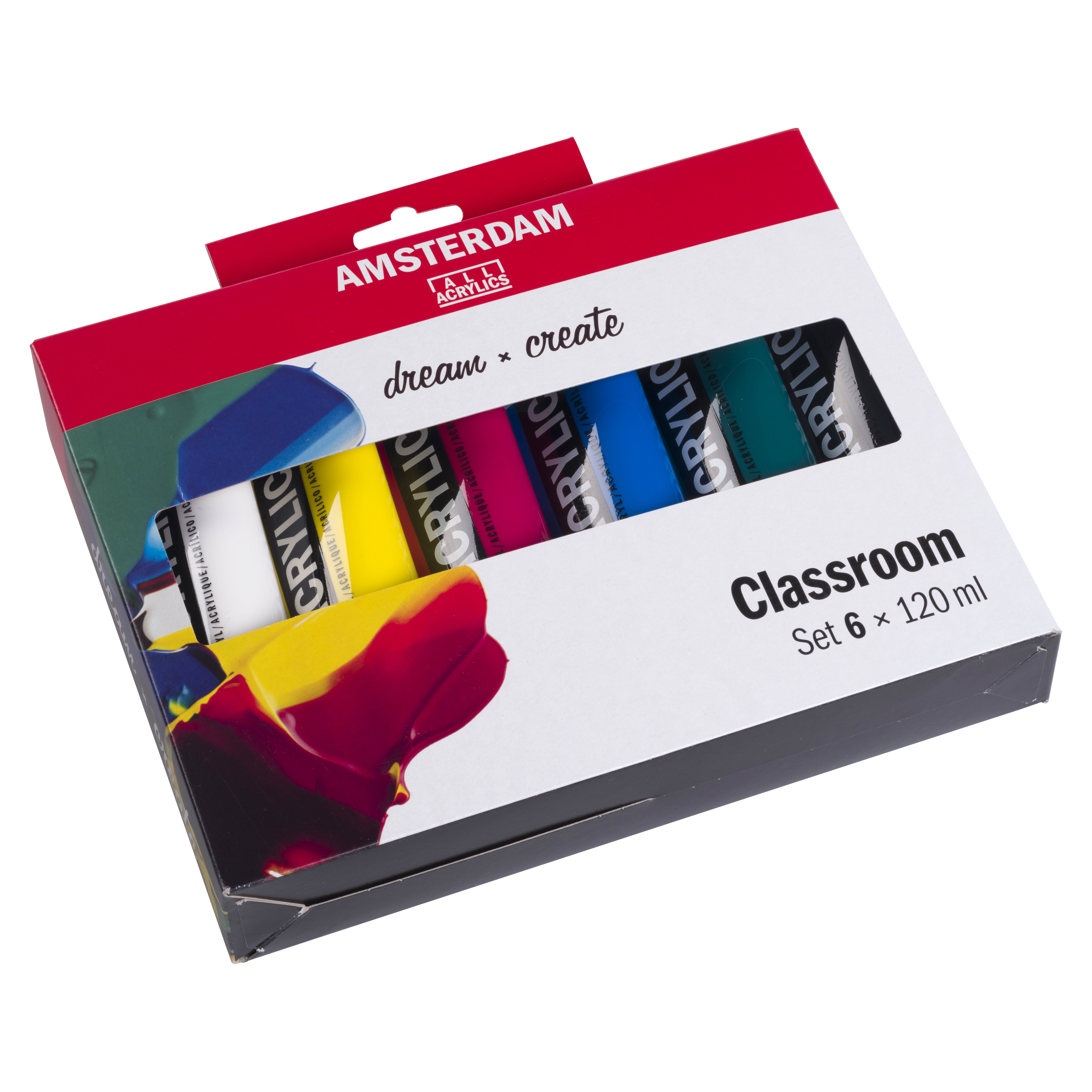 Amsterdam Primary Set – Classroom, 6 x 120 ml