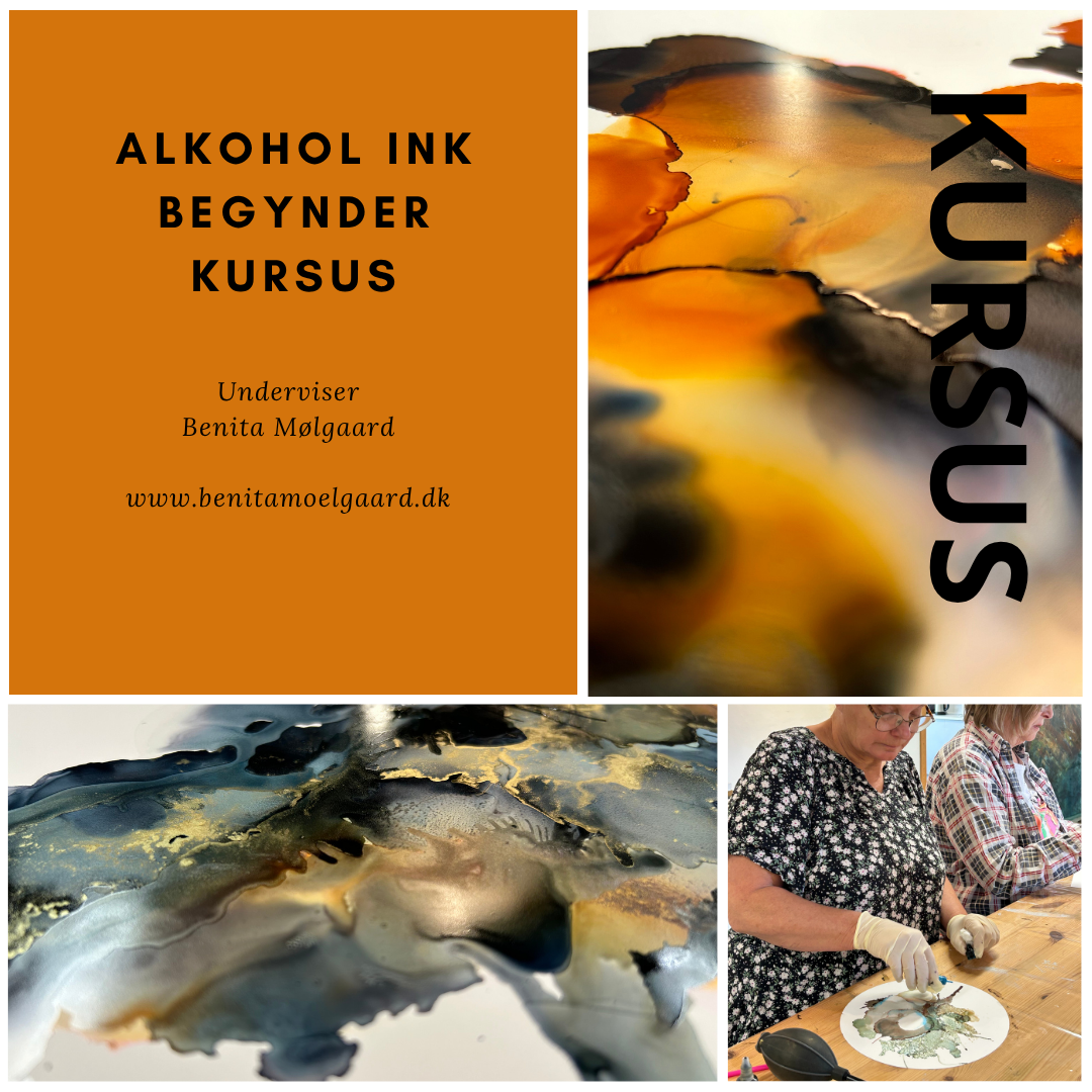 Alkohol Ink for begyndere, 28. oktober