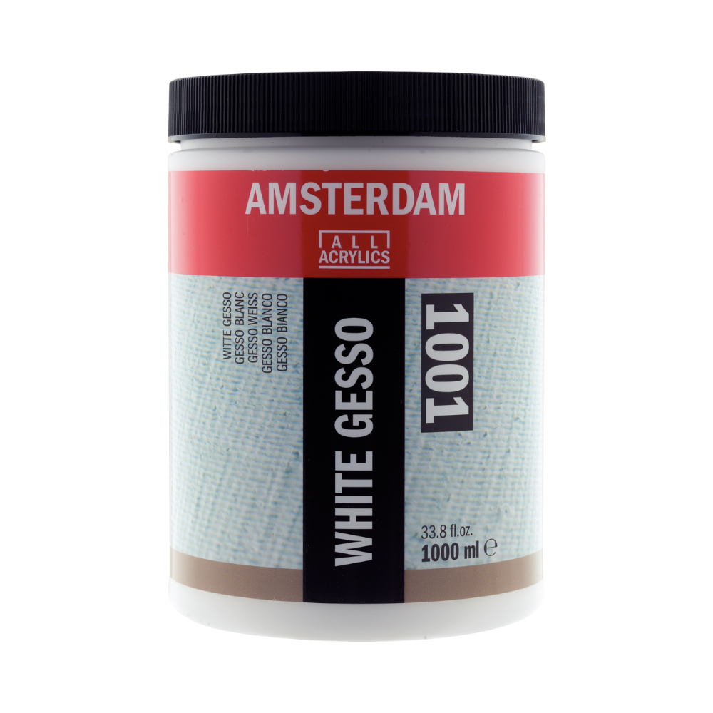Amsterdam Gesso, Hvid - 1000 ml