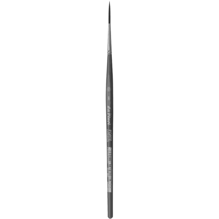 da Vinci FORTE Synthetics Serie 263 liner akvarelpensel i str. 4 med syntetiske hår og kort træskaft.