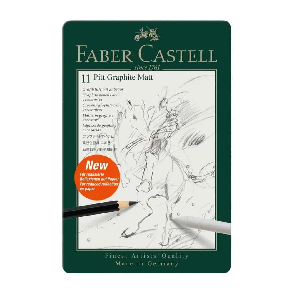 Faber-Castell Pitt Graphite Matt Sæt – 11 dele