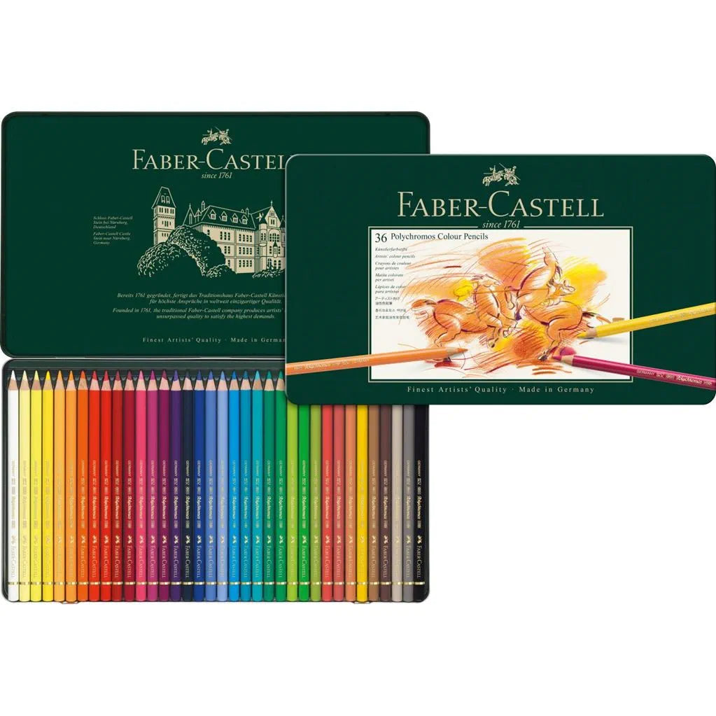 Faber-Castell Polychromos - Farveblyanter, Sæt