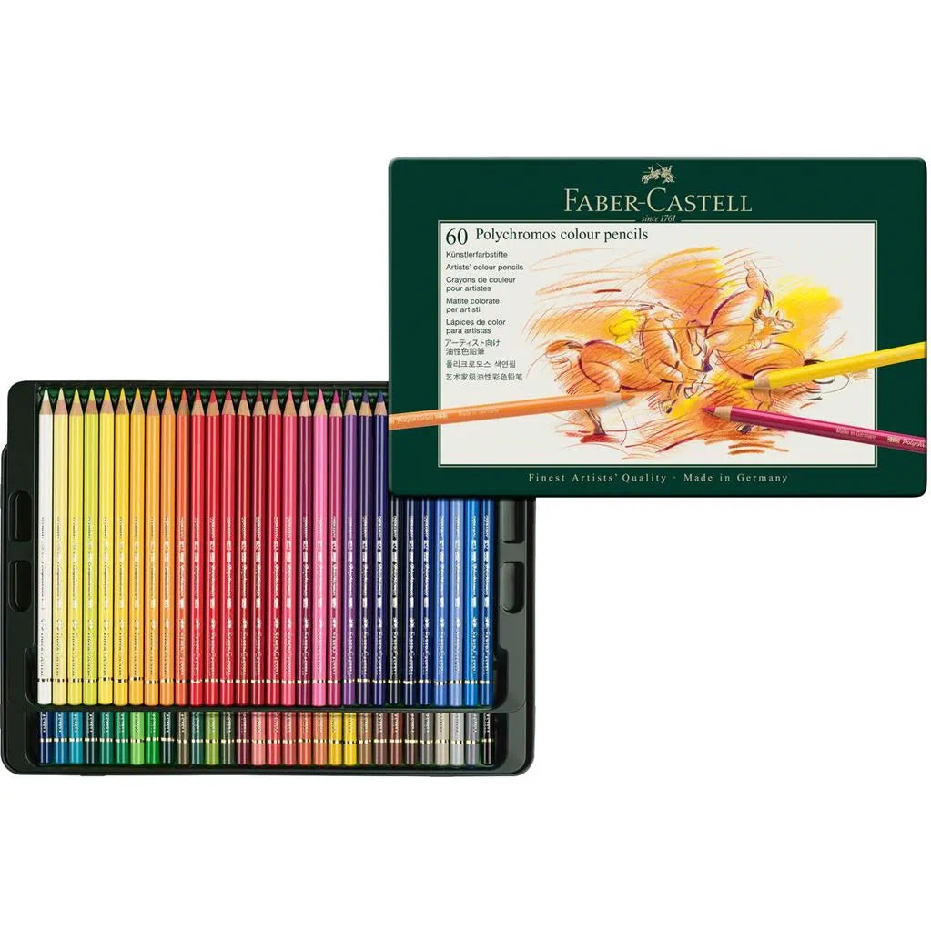 Faber-Castell Polychromos - Farveblyanter, Sæt