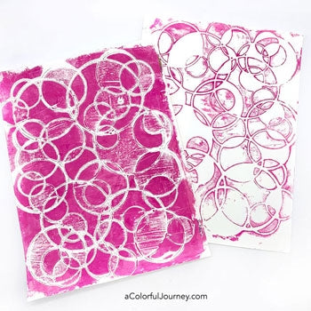 Stencil Girl Circles Overlapping Stencil, 22,5 x 30,5 cm