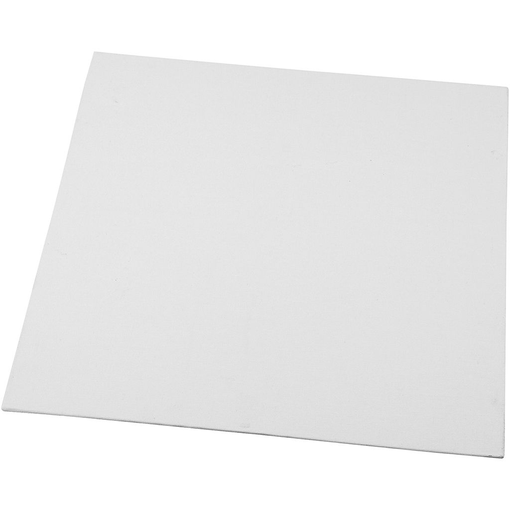 Malerplade med lærred – 30 × 30 cm