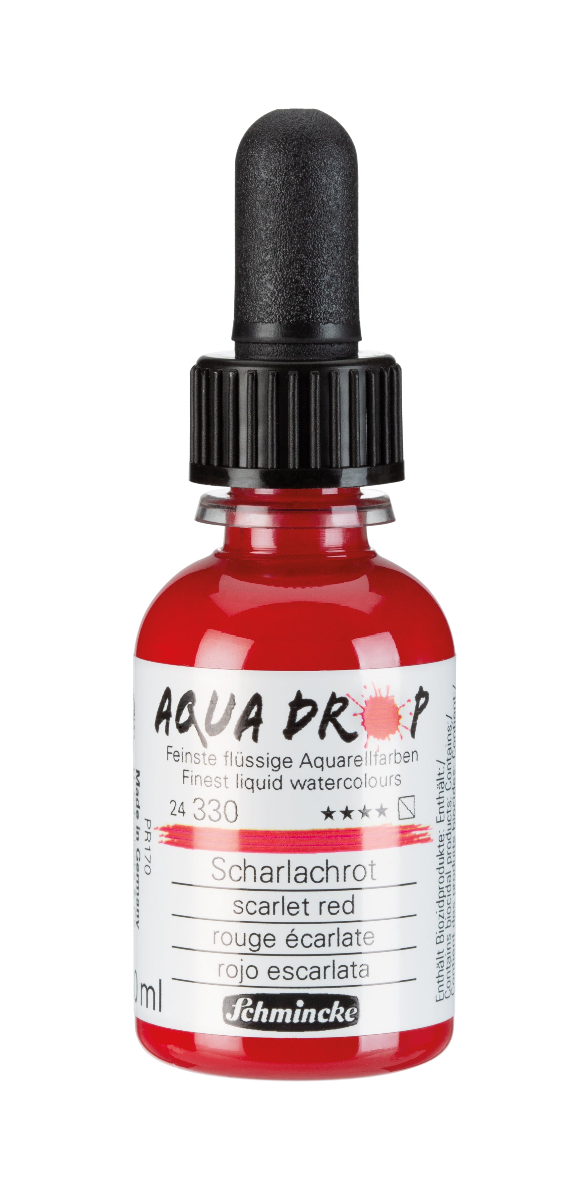 Schmincke Aqua Drop, Flydende akvarelfarver