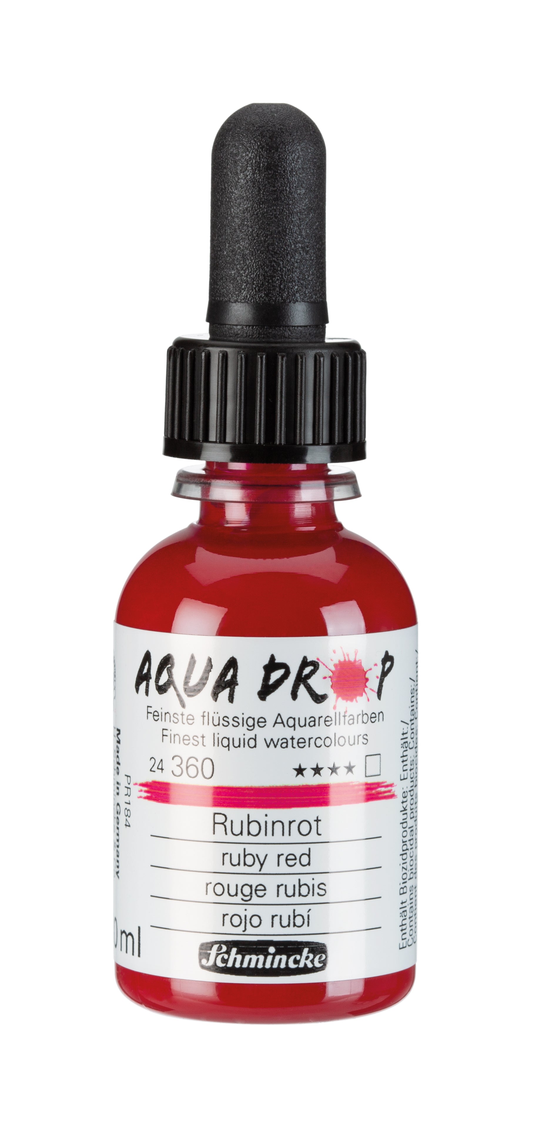 Schmincke Aqua Drop, Flydende akvarelfarver