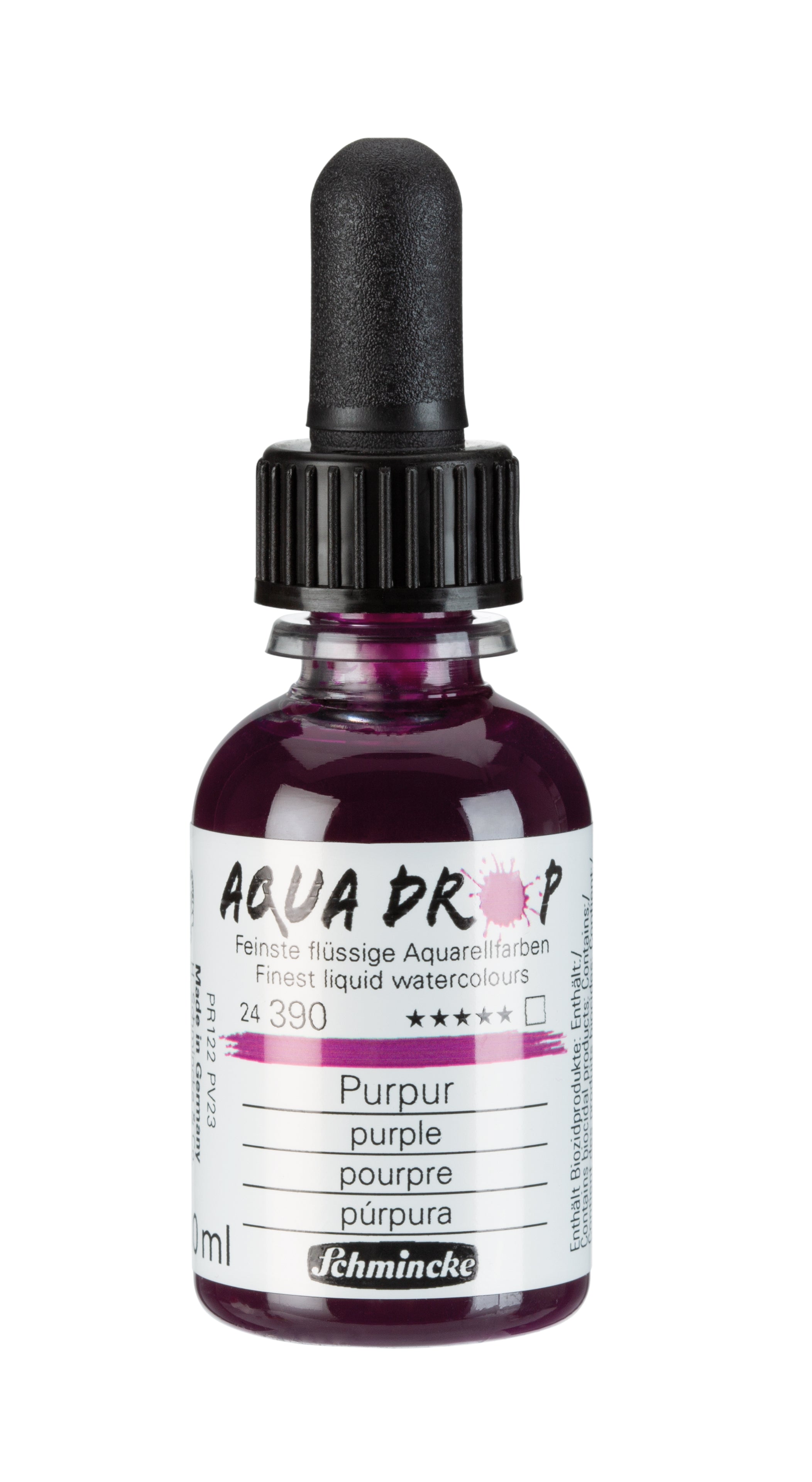 Schmincke Aqua Drop, Flydende akvarelfarver