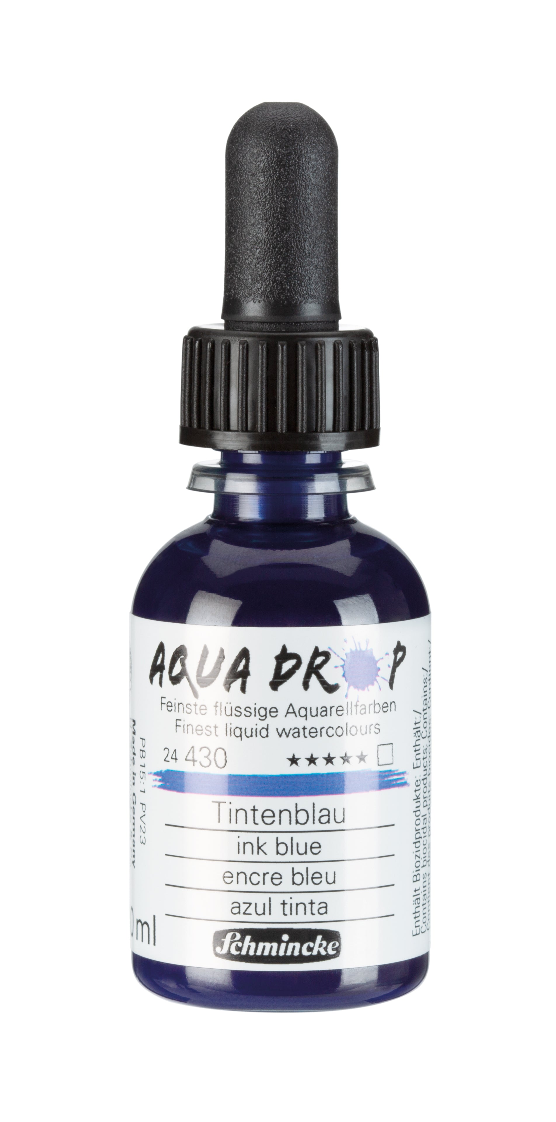 Schmincke Aqua Drop, Flydende akvarelfarver