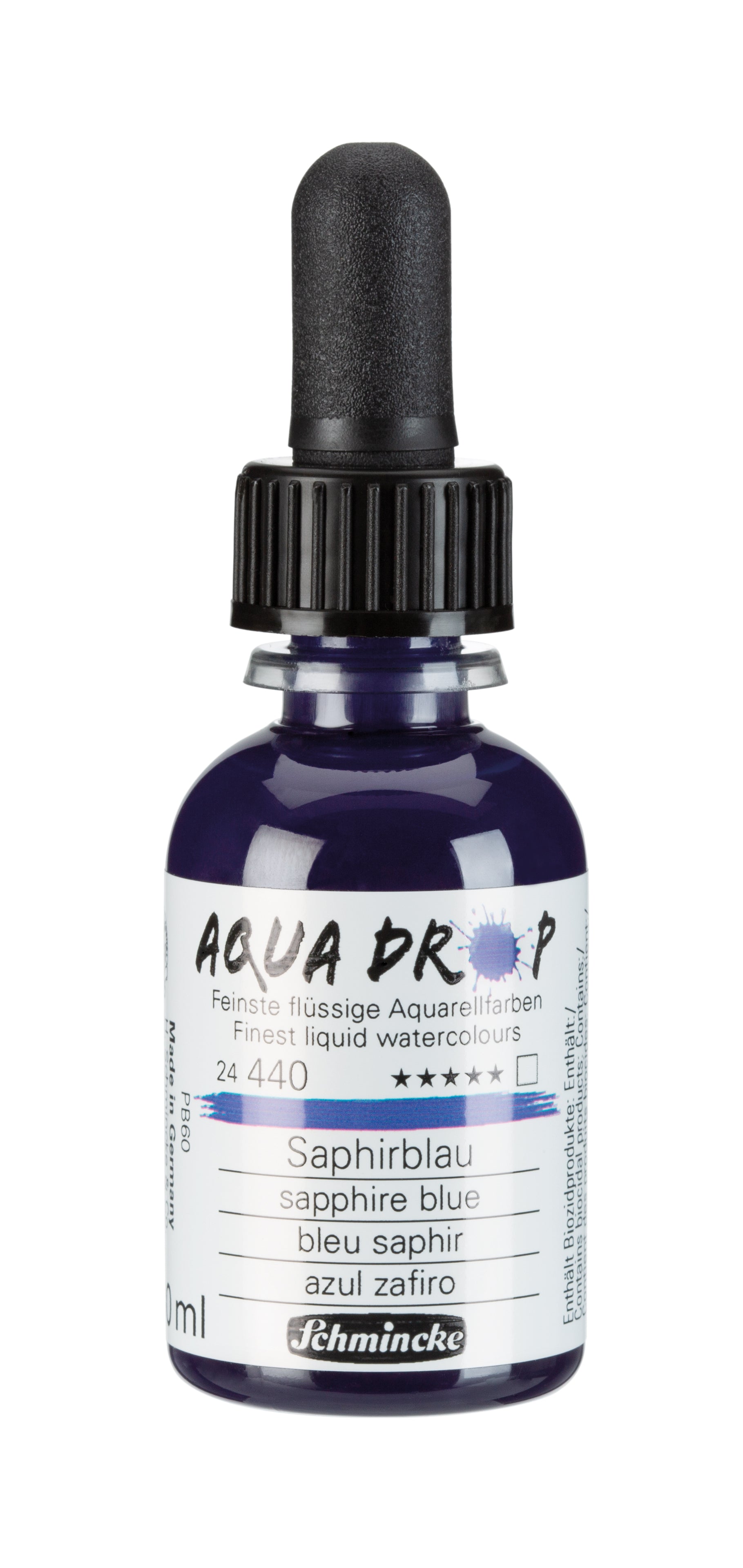 Schmincke Aqua Drop, Flydende akvarelfarver
