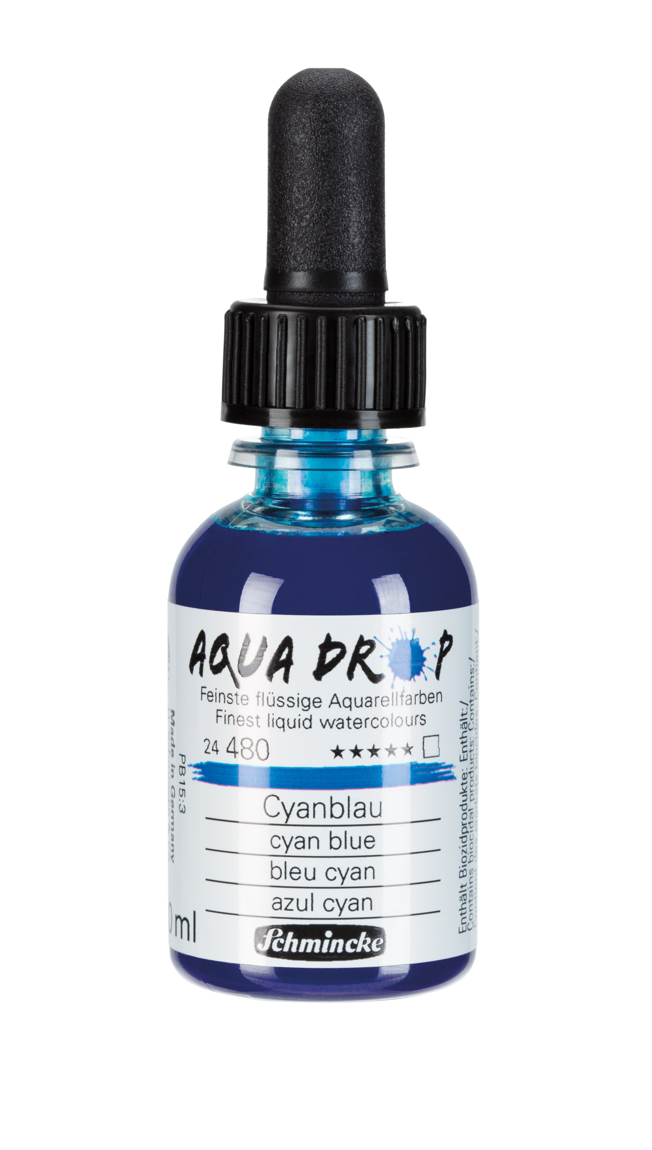 Schmincke Aqua Drop, Flydende akvarelfarver