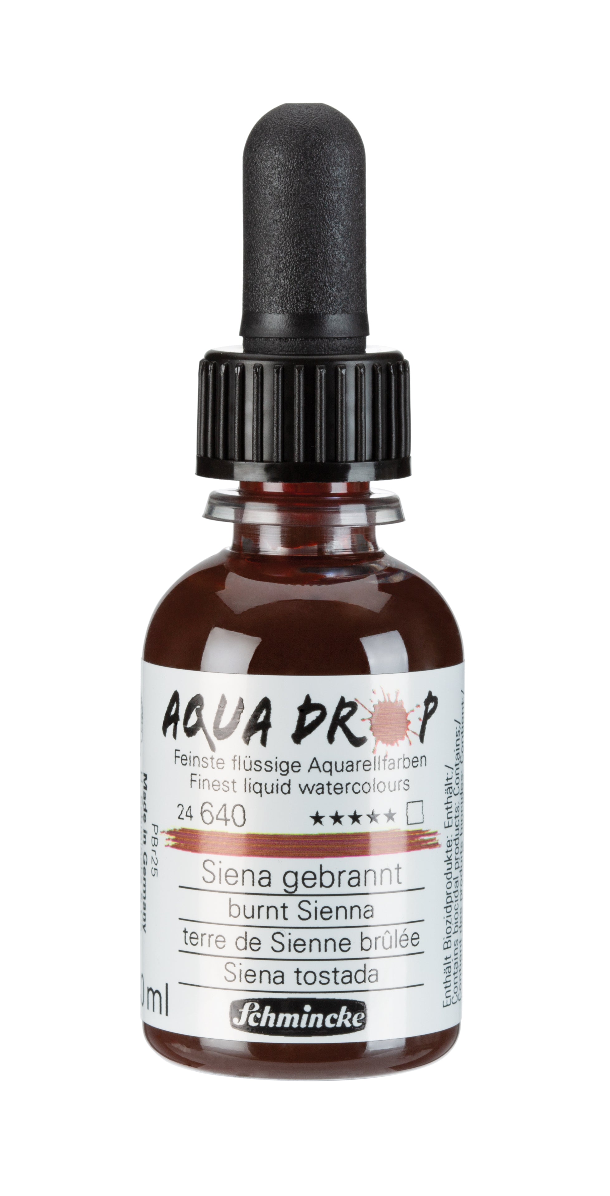 Schmincke Aqua Drop, Flydende akvarelfarver