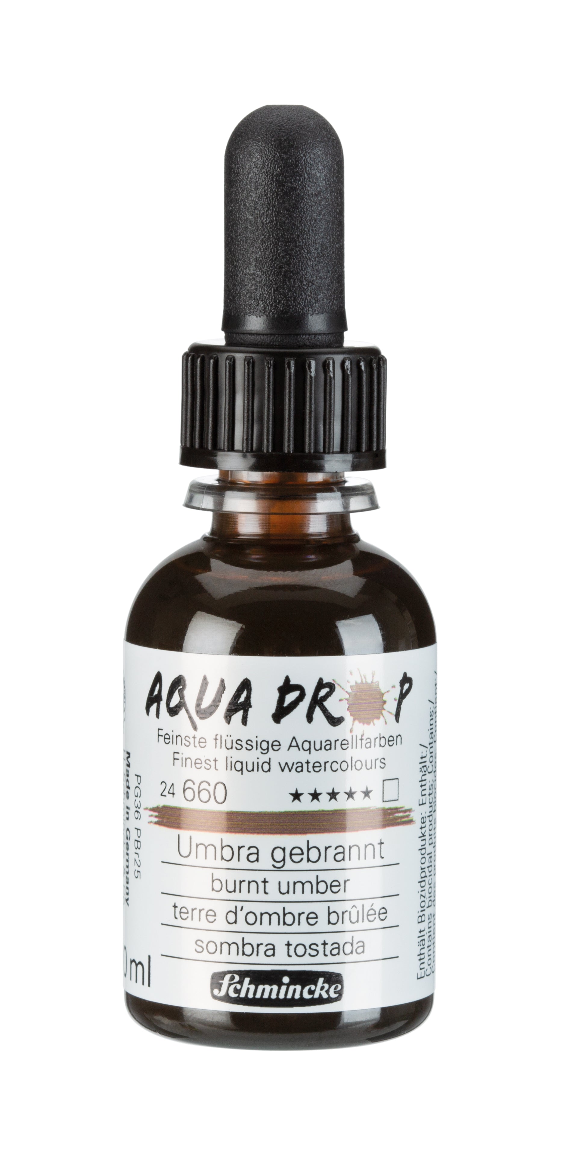 Schmincke Aqua Drop, Flydende akvarelfarver