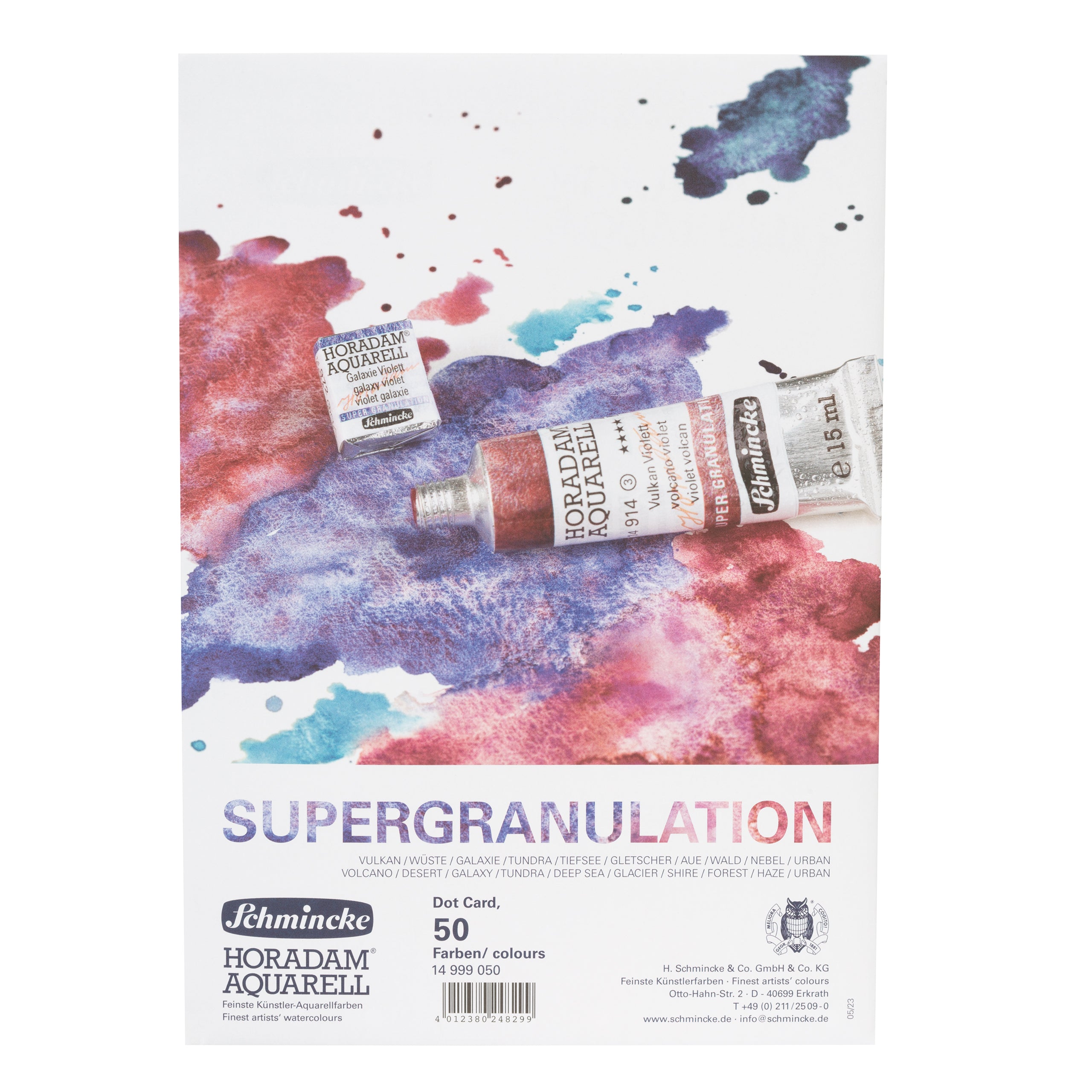 Dot Card 50 Colours Super Granulation