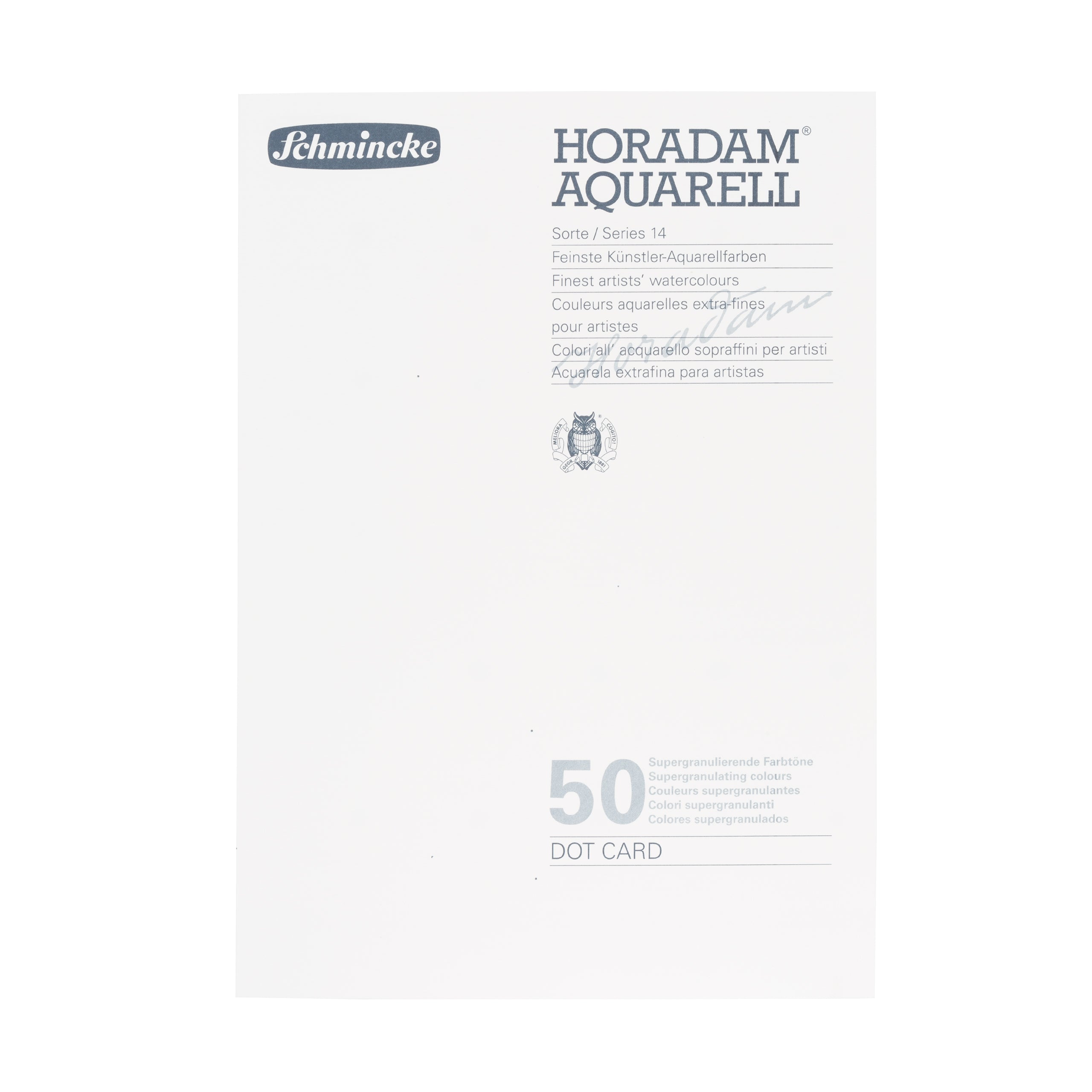 Dot Card 50 Colours Super Granulation