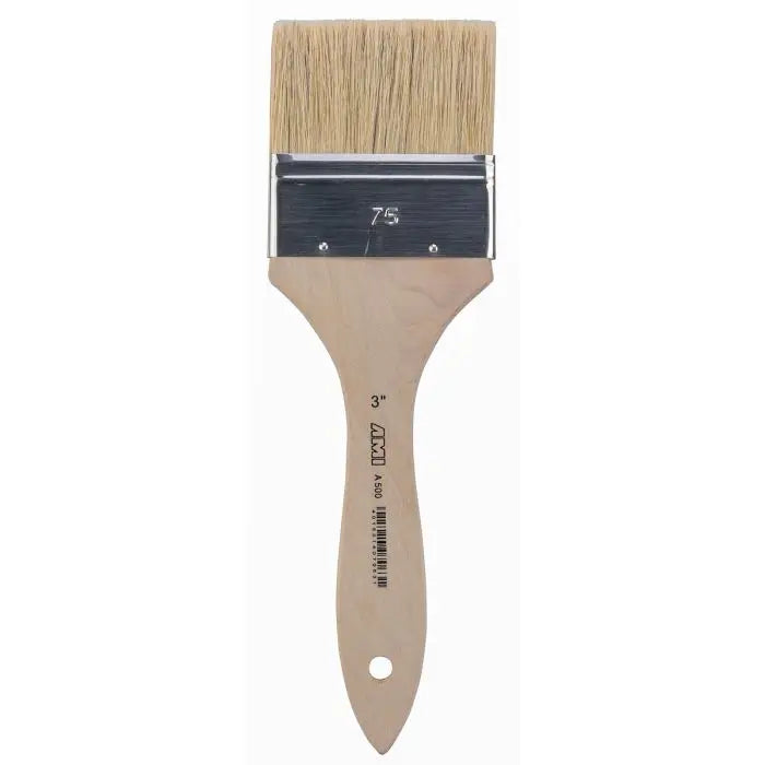 Bred pensel, svinebørster, A500