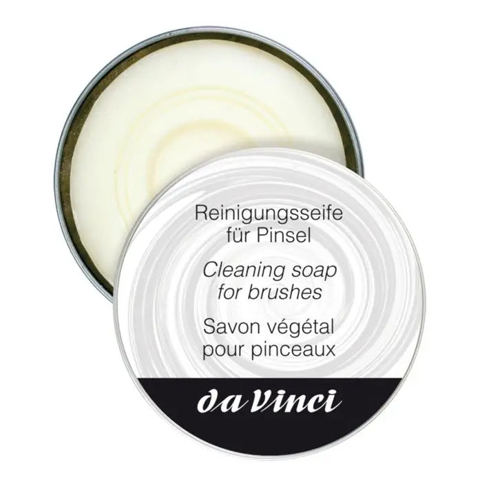 Da Vinci Penselsæbe, vegetabilsk olie, 85gr. i metalbox