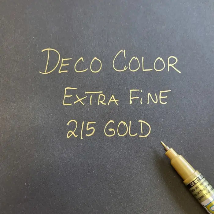 Deco ColorXF, guld tusch, 0,8 mm.