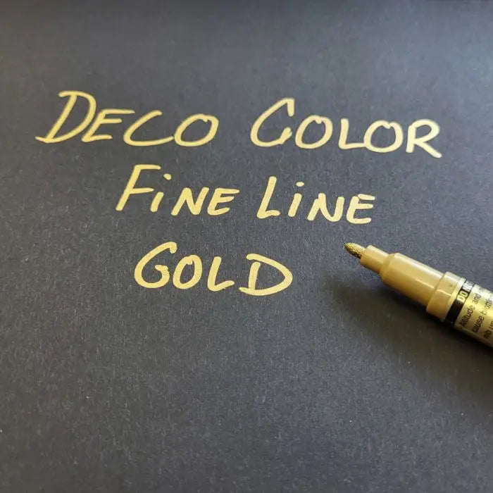 Deco ColorXF, guld tusch, 1,2 mm.