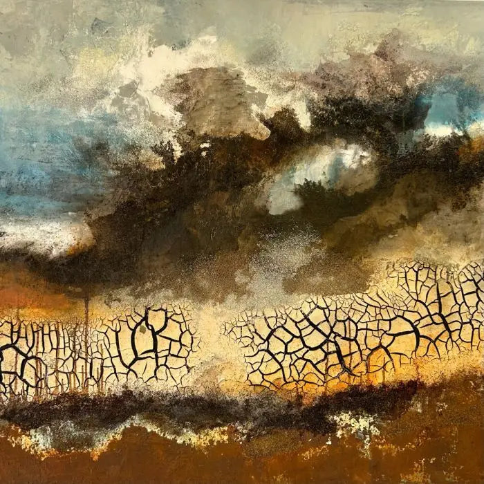 Etter art, XL Crackle Paste sæt, Hvid