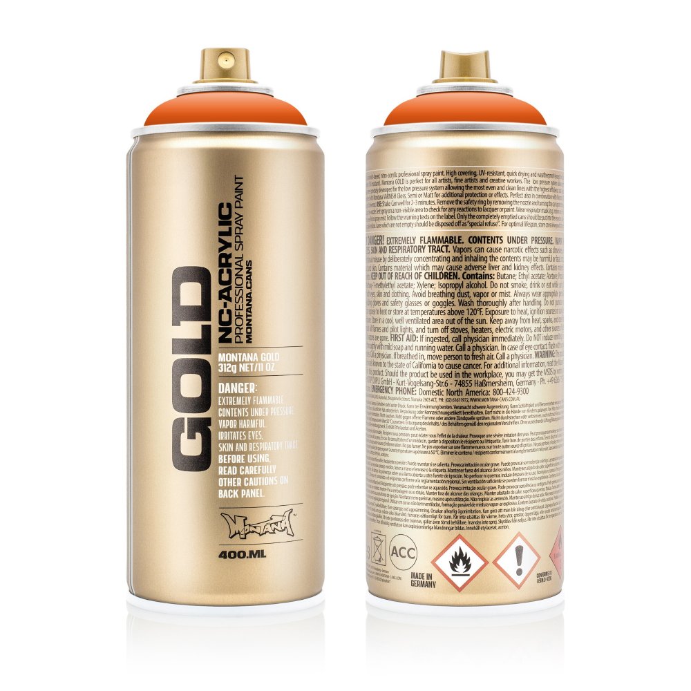 Montana Gold, Spraymaling