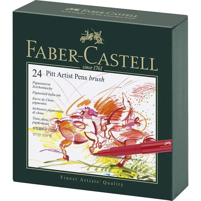 Faber Castell, Brush Pen, Pitt Artist, studio box