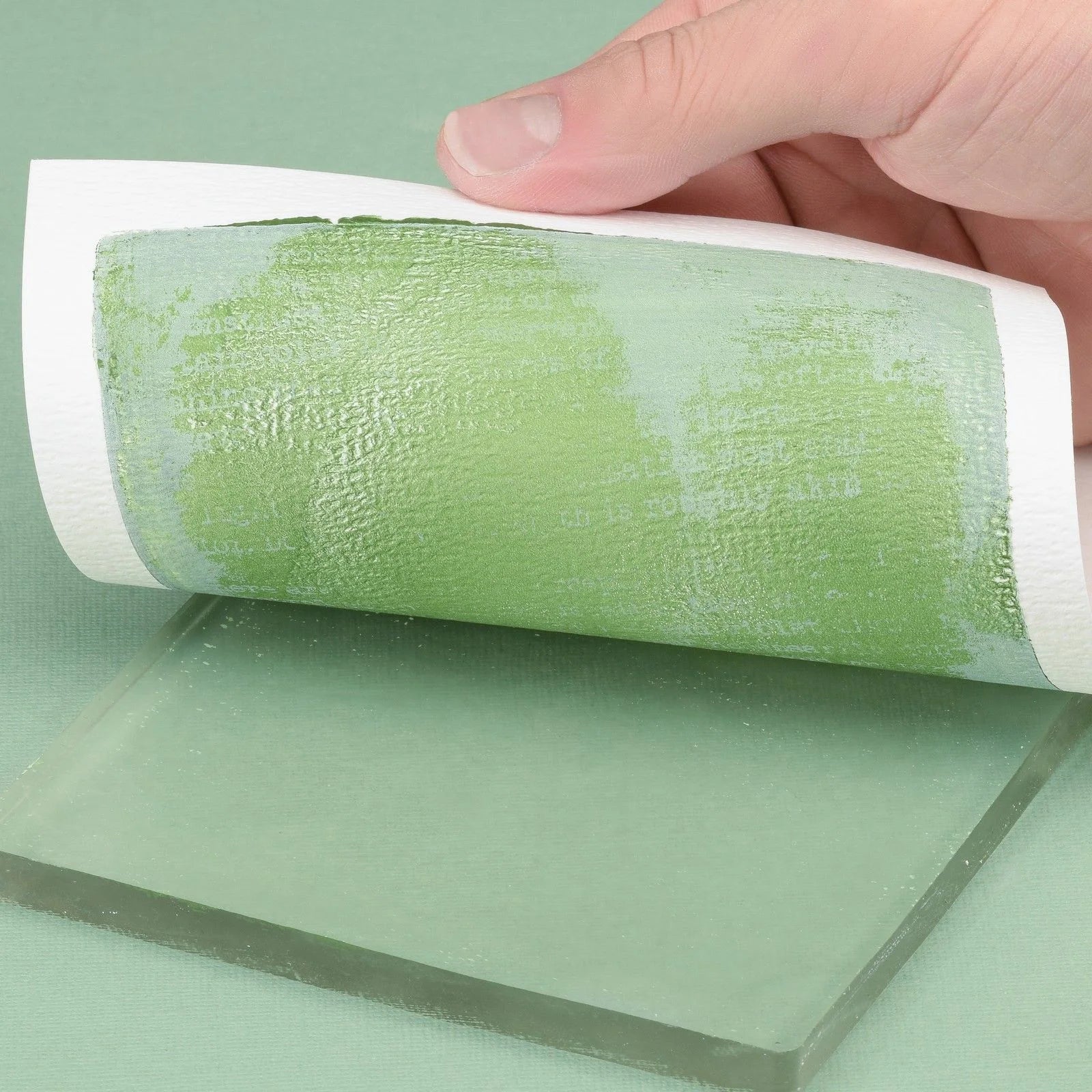 Gel Press plate, 7,62 x 12,7 cm