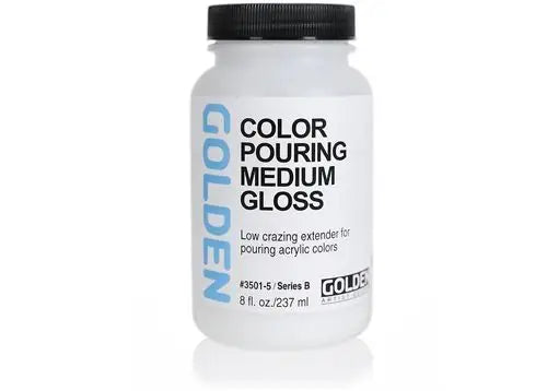 Golden, Color Pouring Medium, Gloss