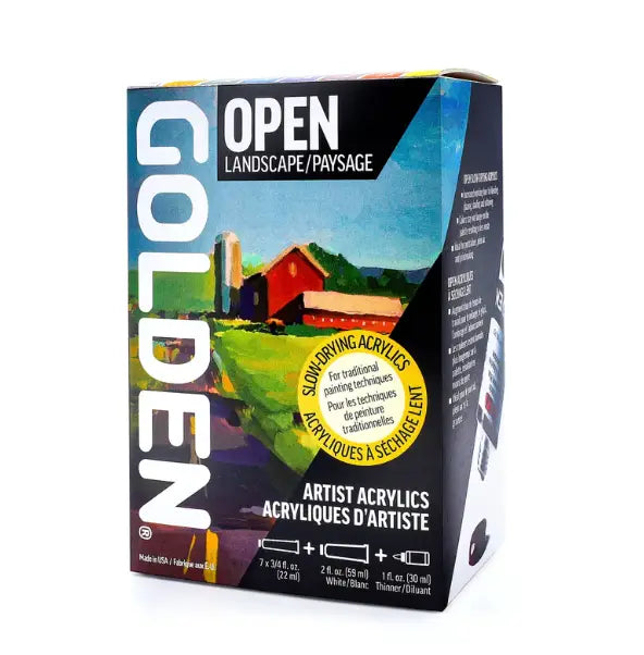 GOLDEN sæt, OPEN landscape, 10 dele