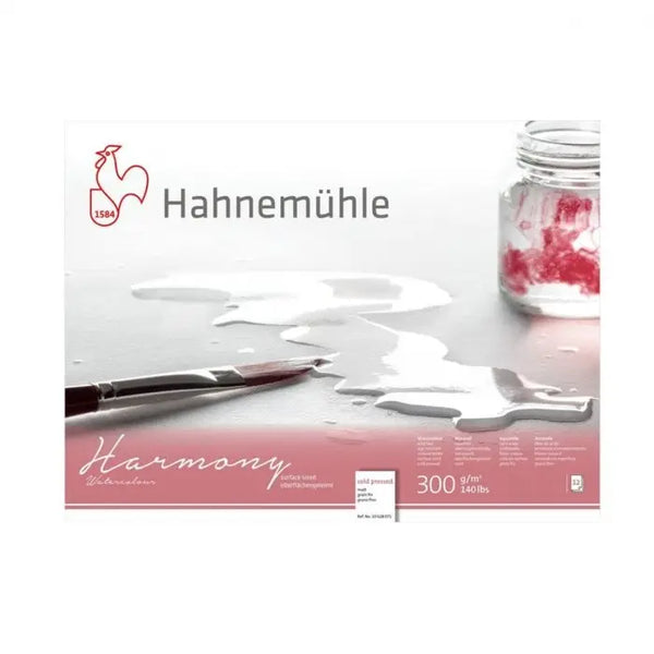 Hahnemühle Harmony Akvarel blok, Cold pressed, 300gr. 12 ark
