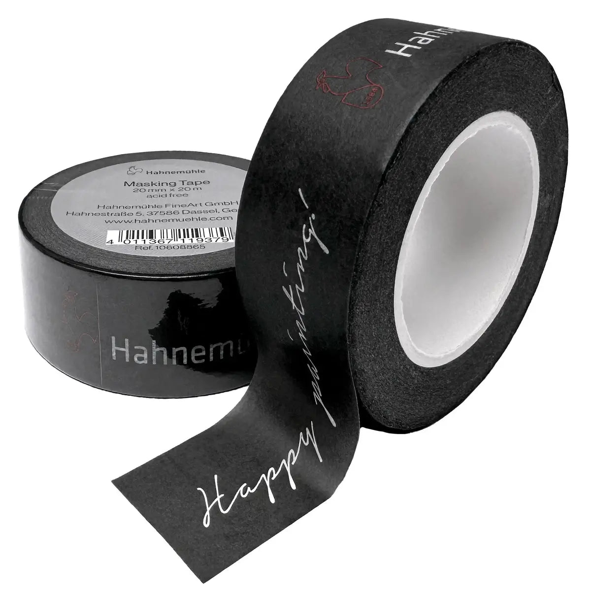 Hahnemühle, washi masking tape, grå