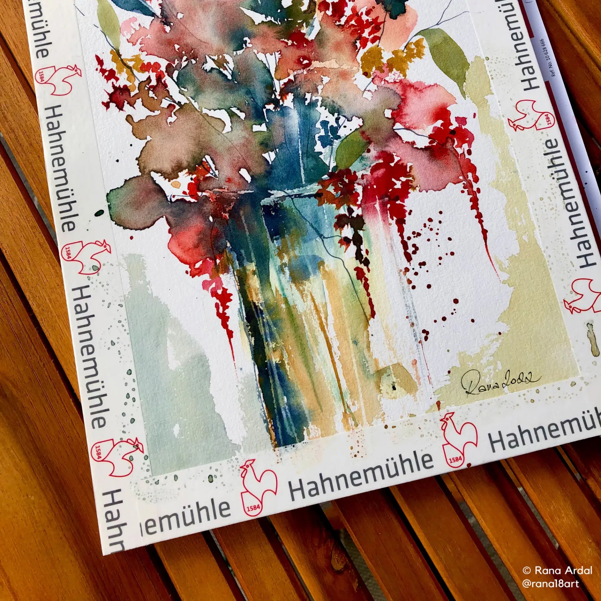 Hahnemühle, washi masking tape, hvid