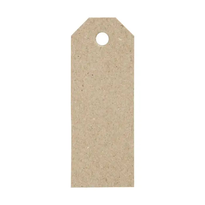 Manilla tag, 20 stk, 3 x 8 cm