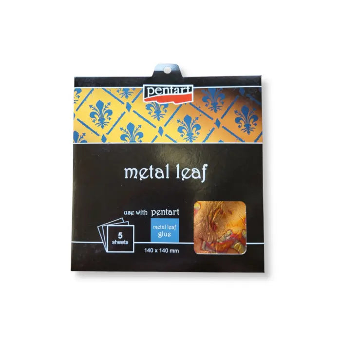 Slagmetal, Flamme-Kobber, V02, 14 x 14 cm, 5 ark