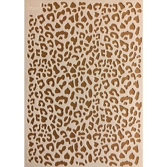 Stencil, 15 x 21, Tiny's Leopard