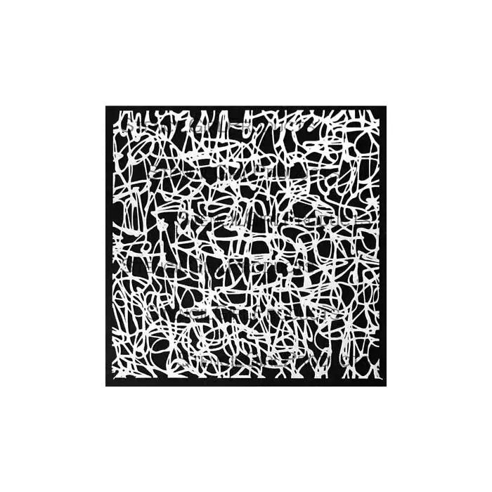 Stencil Girl, Stencil, 15 x 15, MB Makes Marks Marker Stencil