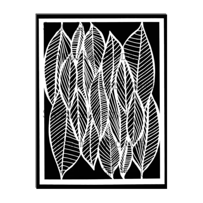 Stencil Girl, Stencil, 22,5 x 30,5, Clustered Leaves