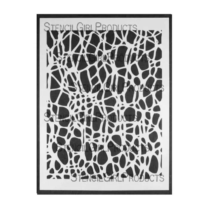 Stencil Girl, Stencil, 22,5 x 30,5, Web Stencil