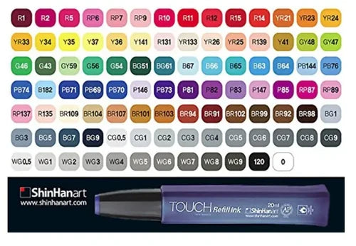 TOUCH - Alkohol Ink - RP6 Vivid Pink