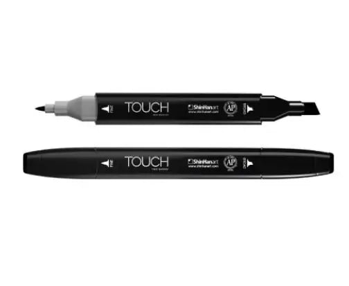 TOUCH Twin marker, Alcohol Ink, fv. 120 black (black-fineliner)