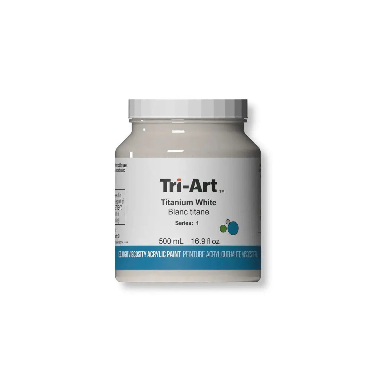 Tri-Art, High Viscosity (HB), 500 ml. - Titanium White